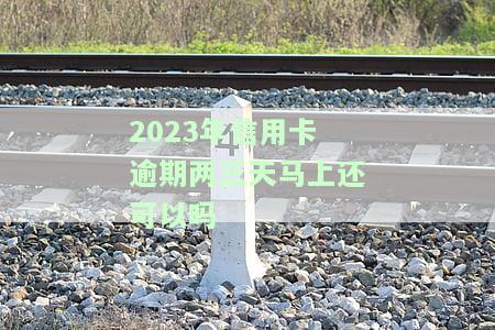 2023年信用卡逾期两三天，马上还款会有影响吗？知乎讨论