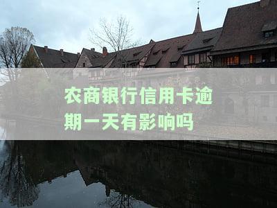 农商银行信用卡逾期一天有影响吗？知乎用户分享经验与建议