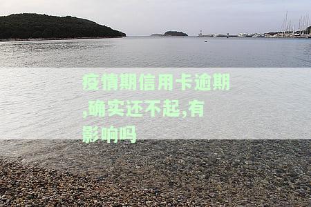 疫情期信用卡逾期,确实还不起,有影响吗? 解决办法