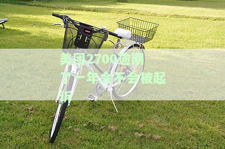 美团2700逾期了一年会不会被起诉-美团2700逾期了一年会不会被起诉呢