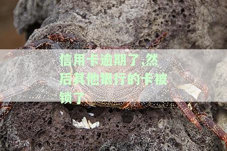 信用卡逾期导致其他银行卡被锁，如何解决？