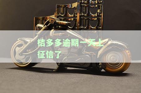 桔多多逾期一天会有何影响？是否会记录在个人征信中？