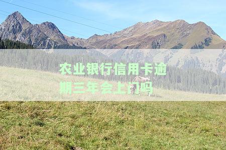 农业银行的信用卡逾期几个月没还,银行会上门吗，农行信用卡逾期未还，银行是否会进行上门催收？