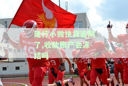 建行小微快贷逾期，收款账户会被冻结吗？安全风险如何？