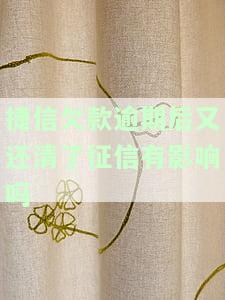 捷信欠款逾期后又还清了征信有影响吗怎么办，捷信欠款逾期后再还款，对征信有何影响？解决方法大揭秘！