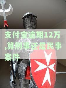 支付宝逾期12万，是刑事还是民事案件？