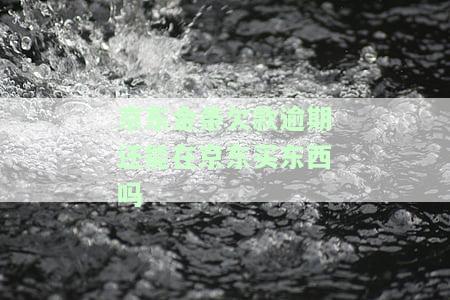 京东金条欠款逾期还能在京东买东西吗