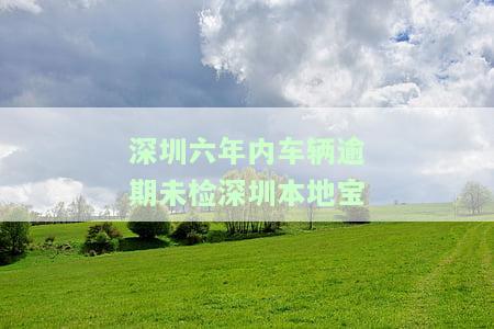 深圳超过六年的车怎么年审，深圳老司机必看：六年以上车辆如何进行年审？