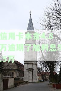 信用卡本金4.8万逾期了加利息5.5万-信用卡本金4.8万逾期了加利息5.5万怎么算