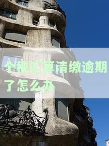 个税汇算清缴超期，别错过！个税汇算清缴已超期，速来办理