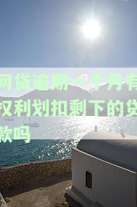 网贷逾期一个月内是否会上征信？及时还款严重性大吗？