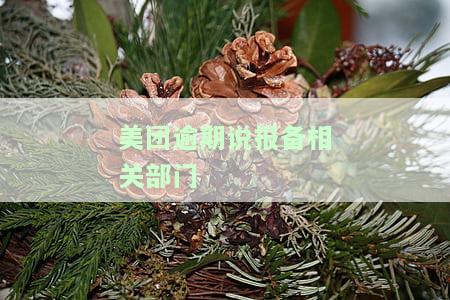 美团逾期：报备相关部门是真的吗？