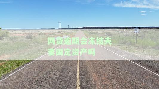 网贷逾期会冻结夫妻固定资产吗？如何解决？