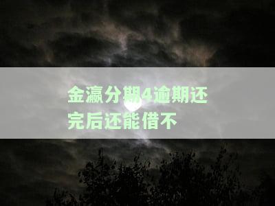 金瀛分期逾期会怎样，警惕金瀛分期逾期风险：可能带来的后果与影响