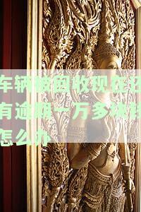 车辆被回收现在还有逾期一万多块钱怎么办-车辆被回收现在还有逾期一万多块钱怎么办呢