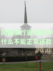 网商银行逾期后为什么无法正常还款？解决方案