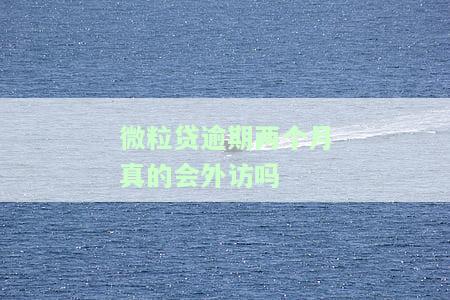 微粒贷逾期两个月已还，额度会受影响吗？安全吗？还款后额度还有吗？
