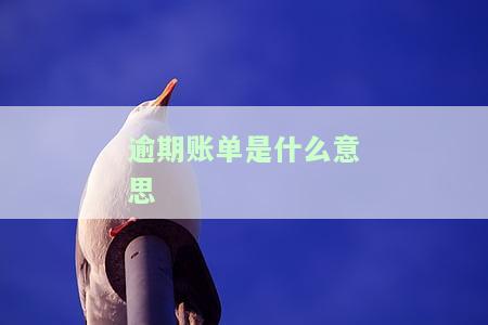 逾期账单截图，逾期账单截图：如何避免和处理逾期还款问题
