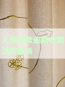 人保贷款逾期起诉案例，人保贷款逾期：法院受理多起起诉案件，借款人面临严重后果