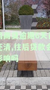 网商贷逾期6天已还清,往后贷款会影响吗知乎，网商贷逾期6天已还款，是否会影响未来的贷款申请？