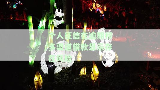 个人征信逾期及多渠道借款风险解析：疑似多平台注册及消除方法