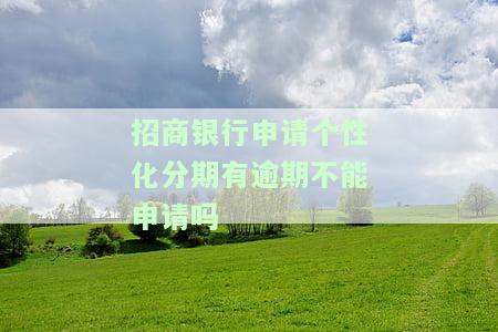 招商银行申请个性化分期有逾期能否成功？处理方法及后果解析