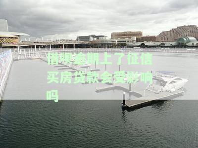 借呗逾期上了征信买房贷款会受影响吗-借呗逾期上征信了 现在要买房怎么办
