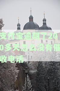 支付宝逾期一直没有催收，支付宝逾期未被催收，你的还款计划可能需要调整
