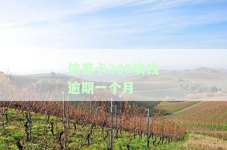 信用卡22000逾期一个月利息，信用卡逾期一个月，欠款22000元应支付多少利息？