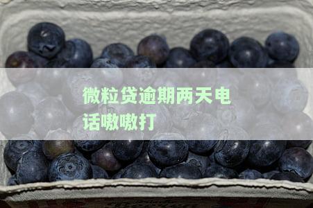 微粒贷逾期四天：接到电话要求五点前还款，真实情况如何？
