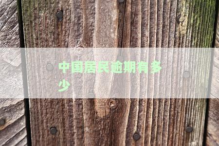 中国逾期人数：最新数据更新至2023年