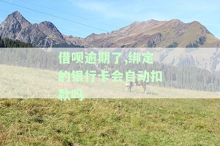 借呗逾期后，是否会自动从银行卡扣除余额？