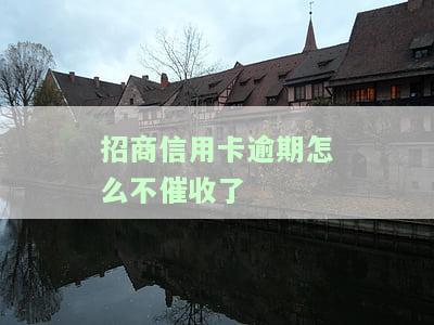 有没有招商信用卡逾期的，如何处理招商信用卡逾期问题？