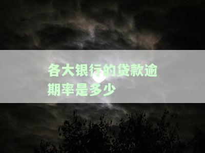 2020银行贷款逾期率，2020年银行贷款逾期率统计报告出炉，揭示行业风险与机遇
