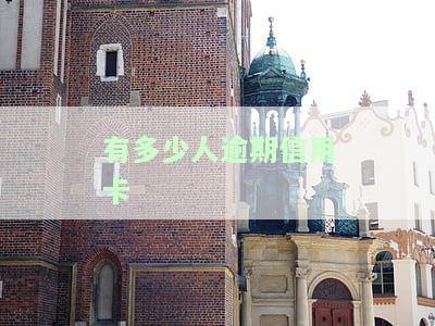 有多少人逾期信用卡被起诉，逾期信用卡还款：你可能不知道多少人因此被起诉