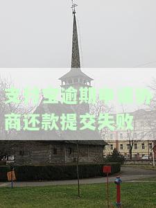 支付宝逾期申请协商还款提交失败-支付宝逾期申请协商还款提交失败怎么办