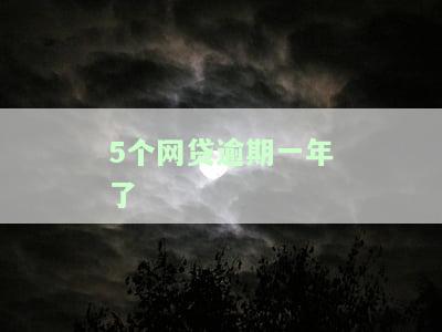 好几个网贷逾期一年了怎么办，急需解决！多个网贷逾期一年，应该采取哪些措？
