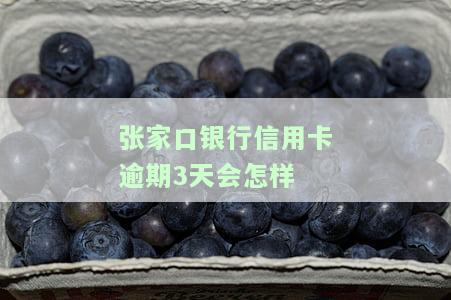 张家口银行信用卡逾期两天会上征信吗，关于张家口银行信用卡逾期两天是否会影响个人征信的问题解析