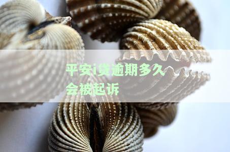 平安i贷逾期一年他们会真的去起诉吗，平安i贷逾期一年，真的会被起诉吗？