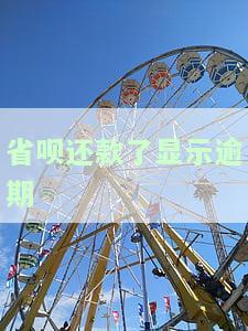 省呗还款了显示逾期怎么回事，为何省呗还款后仍显示逾期？原因解析