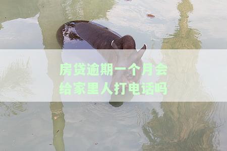 房贷逾期一个月会不会被起诉，房贷逾期一个月会面临诉讼风险吗？