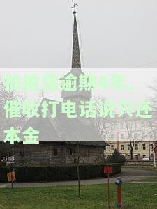 拍拍贷逾期4年,催收打电话说只还本金