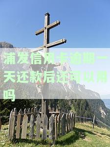 浦发信用卡逾期一天还款后还可以用吗