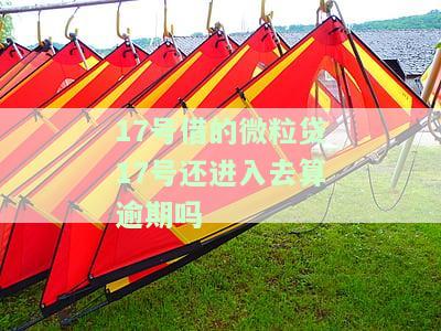 17号借的微粒贷17号还进入去算逾期吗-17号借的微粒贷17号还进入去算逾期吗