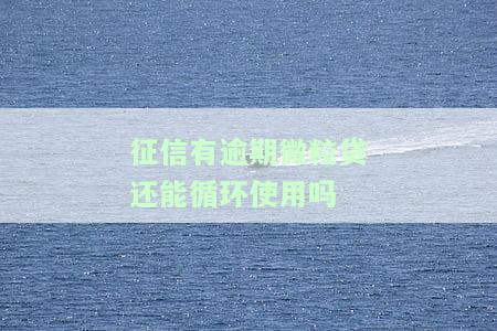 征信有逾期记录还能申请微粒贷吗？解决办法是什么？