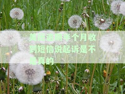 美团逾期三天收到短信让回电协商不然就起诉，美团逾期三天，收到催款短信要求协商否则将被起诉