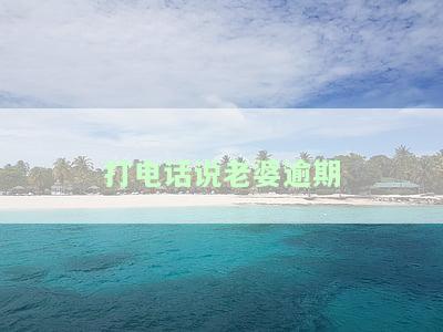 打电话说老婆逾期是真的吗，老婆逾期？电话求证真伪！