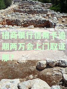 招商银行信用卡逾期两万会上门取证那?-招行逾期两万多说要上门取证,真的吗