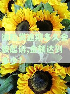 微粒贷逾期多久会被起诉？后果严重，如何协商期还款和处理无力还款问题