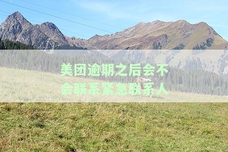 美团逾期会不会给紧急联系人发短信，美团逾期：会否向紧急联系人发送短信？